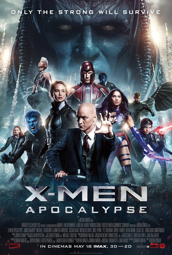 映画 X Men アポカリプス の新ポスターが公開 ダサい カッコイイ アメ速
