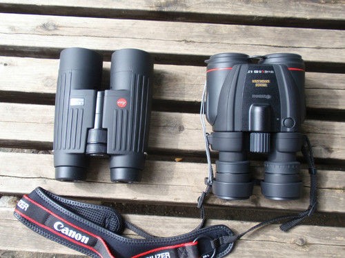 CANON 10×42 LIS WP vs. LEICA Trinovid 12×50 BN――双眼鏡の実用性を