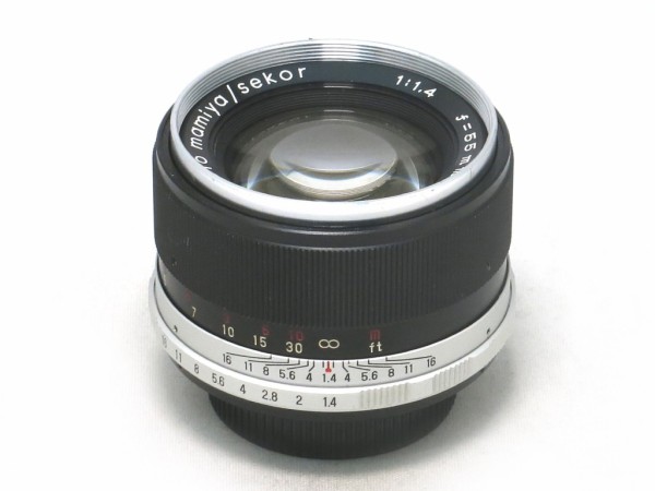 マミヤ AUTO Sekor 55mm F1.4 （M42マウント） : オールドレンズ