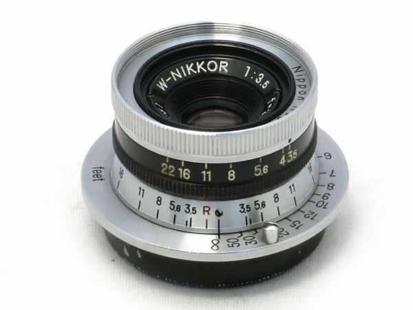 ニコン W-NIKKOR （L）35mm F3.5 黒帯 : オールドレンズのフォト