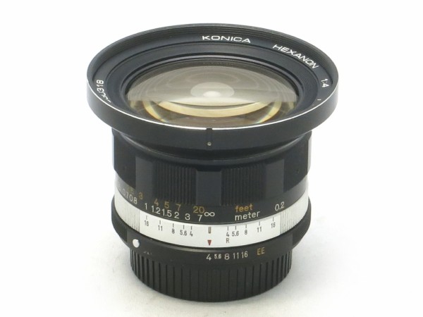 コニカ HEXANON 21mm F4 （ARマウント） : オールドレンズのフォトベルゼ