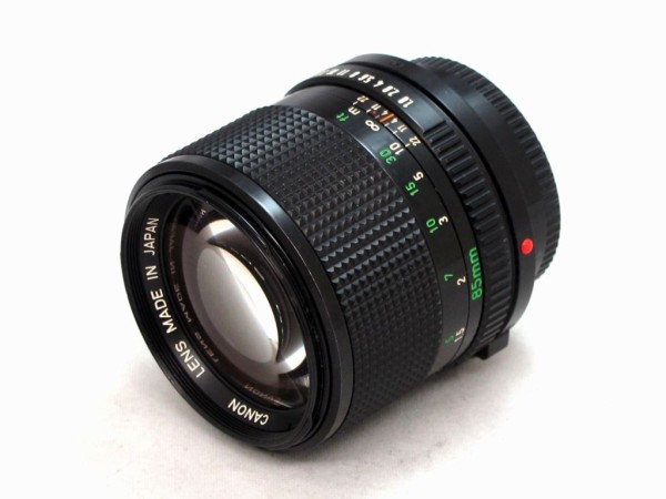 難あり品】 キヤノン New FD 85mm F1.8 【交換レンズ】 カメラ用交換レンズ