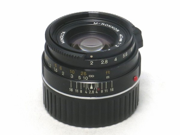 ミノルタ M-ROKKOR 40mm F2 （CLE用） : オールドレンズのフォトベルゼ