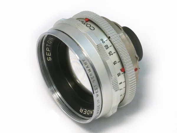 ☆VOIGTLANDER SEPTON 50mm f2 マウントアダプター付き☆-