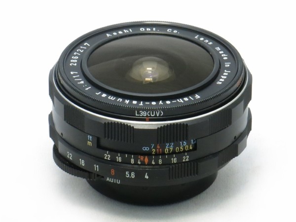 【希少品】Fish-eye-Takumar 1:11/18【極薄広角パンケーキ】 希少品】Fish-eye-Takumar 1:11/18【極薄広角パンケーキ】