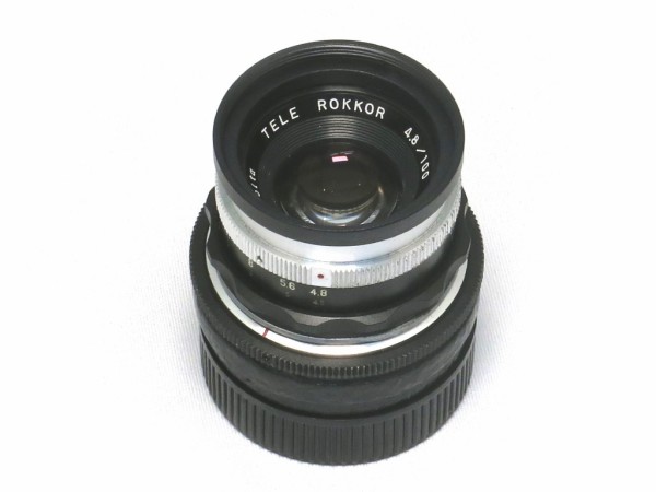 Minolta TELE ROKKOR 4.8/100 オールドレンズ Minolta TELE ROKKOR 4.8