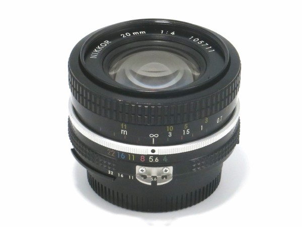 美品 Nikon New Nikkor 20mm f/4 広角レンズ ニコン New Nikkor 20mm