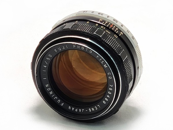 フジフイルム FUJINON 50mm F1.4 （初期型 M42マウント） : オールド