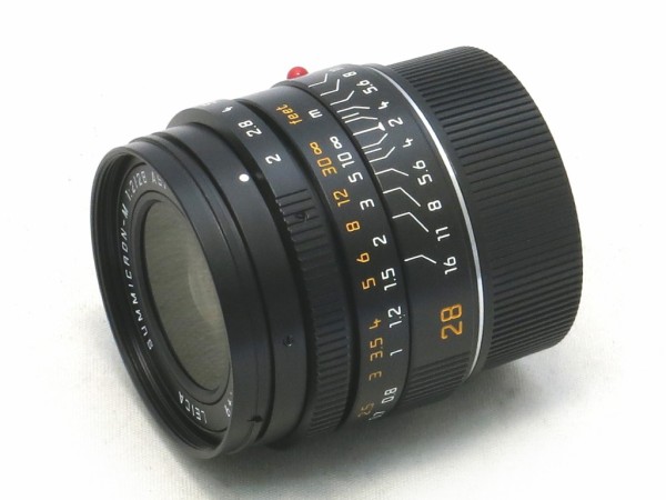 ライカ ズミクロン （M）28mm F2 ASPH. Black : オールドレンズ