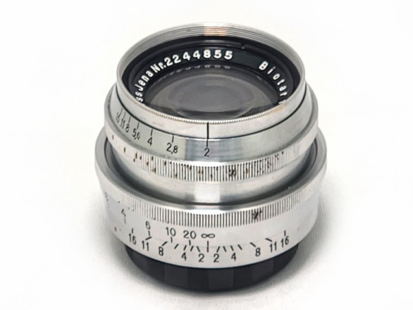 カールツァイスイエナ Biotar 58mm F2 （Exaktaマウント） : オールド