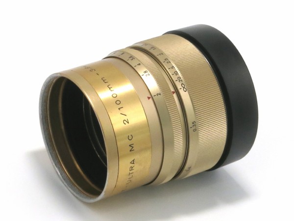 イスコ CINELUX-ULTRA MC 100mm F2 （HASSELBLAD Vマウント改造