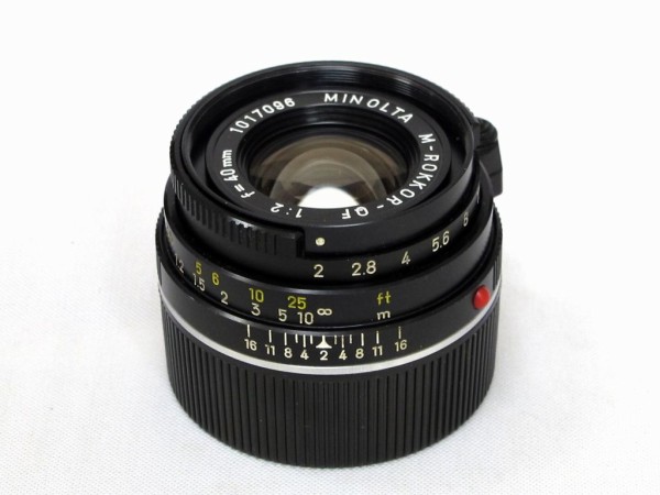 最高品質の ライツミノルタCL+MロッコールQF40mm f2.0 3broadwaybistro.com