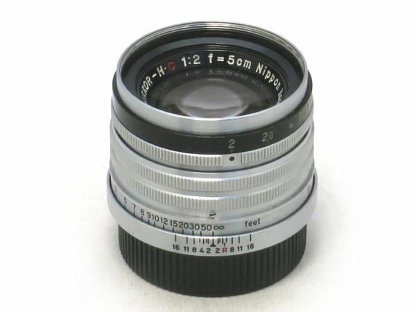 ニコン NIKKOR-H.C （L）50mm F2 黒帯 : オールドレンズのフォトベルゼ