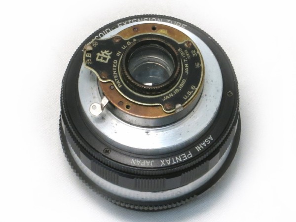コダック ベス単 72mm F8 RAPID RECTILINEAR （Y/Cマウント改造
