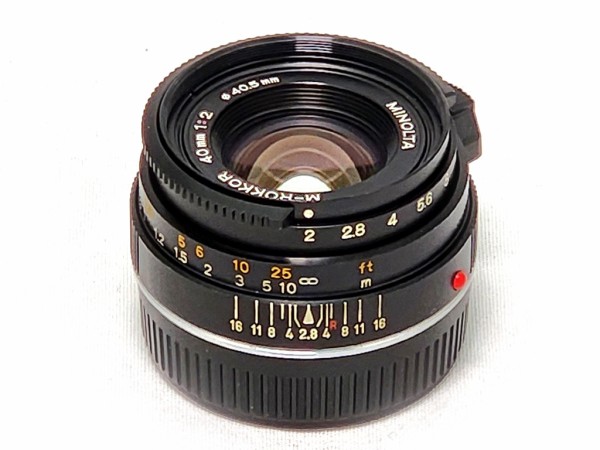 ミノルタ M-ROKKOR 40mm F2 （CLE用） : オールドレンズのフォトベルゼ