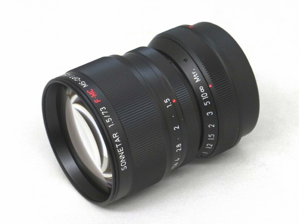 日本特販 少量生産メーカーという勿れ！宮崎光学 SONNETAR 73mm F1.5 レンズ(単焦点)