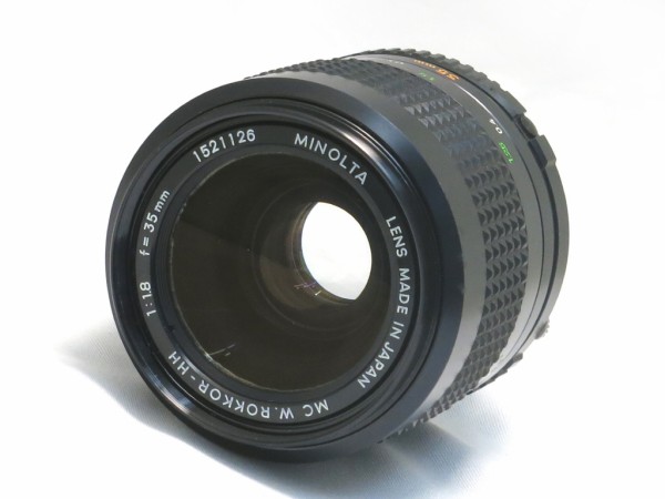 【希少】動作◎ ミノルタ MC W.ROKKOR-HH 35mm F1.8 66 訳あり品 MINOLTA ミノルタ MC W.ROKKOR HH 35mm F1.8 MF SR/MD