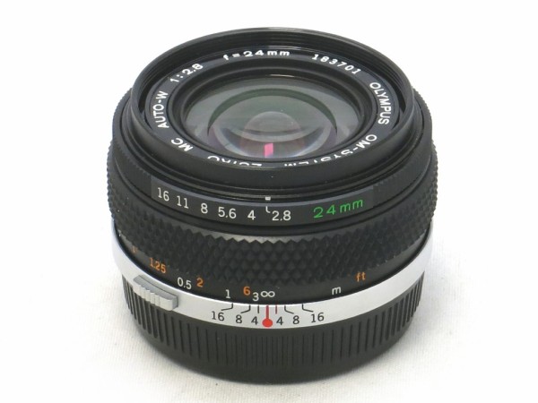 OLYMPUS OMマウント 24mm F2.8 オリンパス オールドレンズ ZUIKO