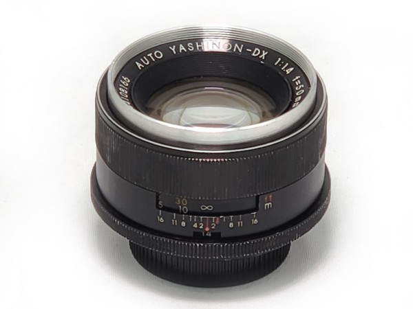 ヤシカ YASHINON-DX 50mm F1.4 （M42マウント） : オールドレンズの