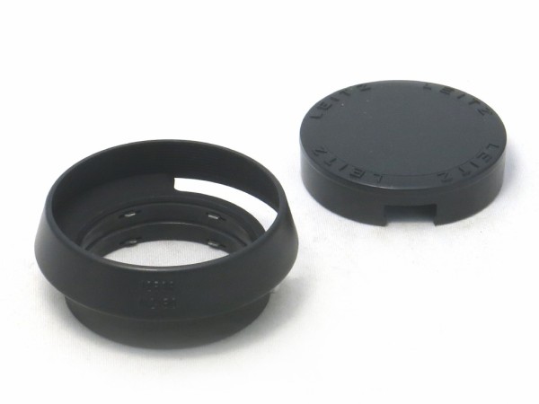 Leica レンズフード 12538 ＋ フードカバー 14033 ライカ レンズフード 12538 + 14033 : オールドレンズのフォトベルゼ