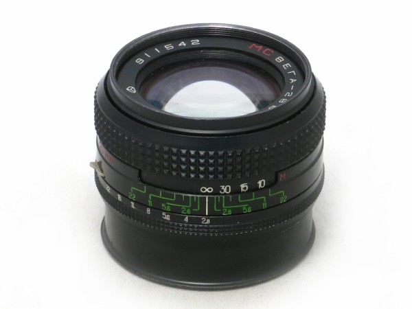希少 改造レンズ MC Vega-28B 120mm F2.8 M42マウント ロシア MC Vega-28B 120mm F2.8 （for Pentacon6） : オールドレンズ