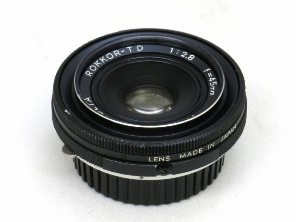 ミノルタ ROKKOR-TD 45mm F2.8 : オールドレンズのフォトベルゼ