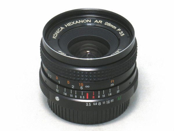 M42 MOUNT SPIRAL: Konica Hexar AR 28mm F3.5: 中判デジタル機