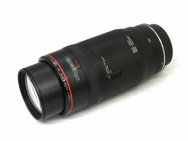 CANON キヤノン EF 100-300mm F5.6 F値固定 望遠レンズ - レンズ(ズーム)