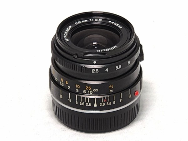 ミノルタ M-ROKKOR 28mm F2.8 （CLE用） : オールドレンズのフォトベルゼ