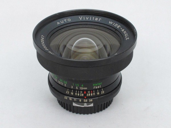 ビビター WIDE-ANGLE 20mm F3.8 （for Nikon F） : オールドレンズの