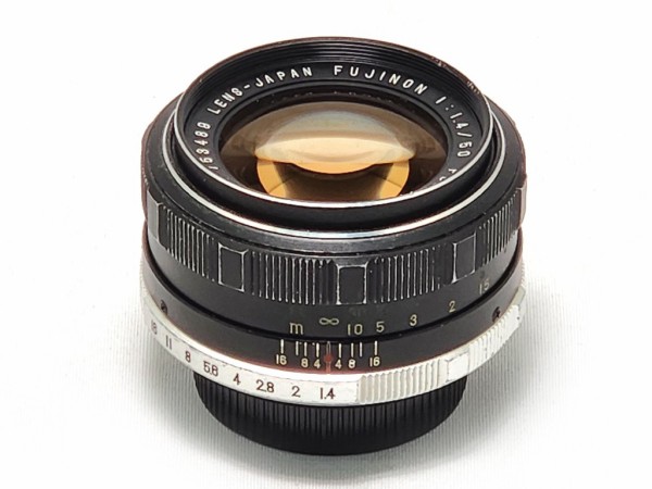 フジフイルム FUJINON 50mm F1.4 （初期型 M42マウント） : オールド