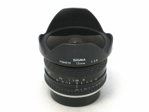 シグマ 15mm F2.8 FISHEYE（for CONTAX RTS） : オールドレンズの