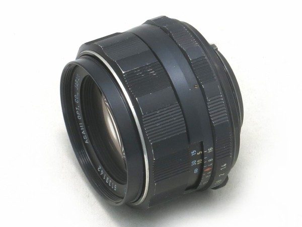 SMC Takumar 50mm F1.4 もうし EOS Mマウントアダプター付