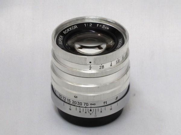 千代田光学 SUPER ROKKOR 50mm F2 （L） : オールドレンズのフォトベルゼ