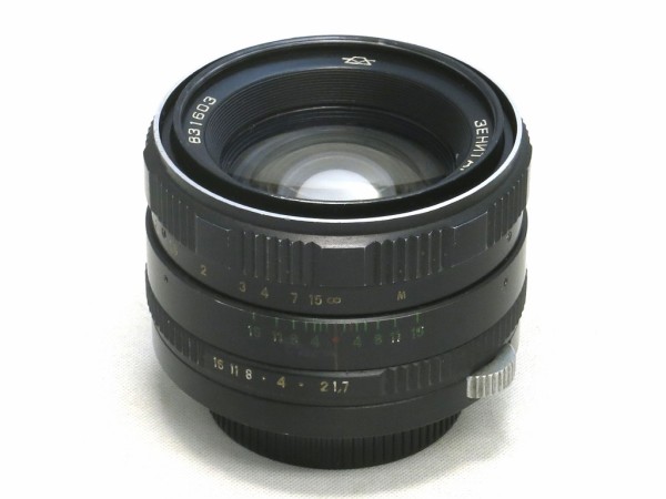 ロシア ZENITAR-M 50mm F1.7 （M42マウント） : オールドレンズの