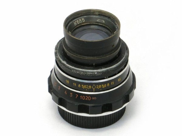 ロシア PO3-3 50mm F2 （Leica-Lマウント改造） : オールドレンズのフォトベルゼ