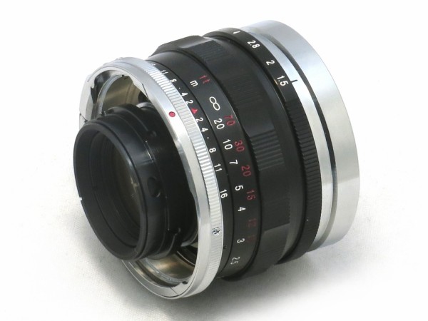 希少 Voigtlander S NOKTON 50mm F1.5 ニコンS用 S Nokton 50mm F1.5 Aspherical - アルファ・プラスアルファ