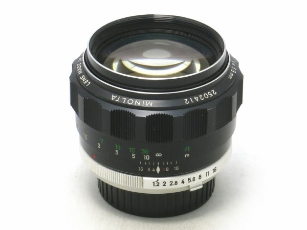 ミノルタ MC ROKKOR-PG 58mm F1.2 : オールドレンズのフォトベルゼ