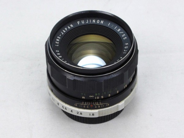 フジフイルム FUJINON 55mm F1.8 （M42マウント） : オールドレンズの