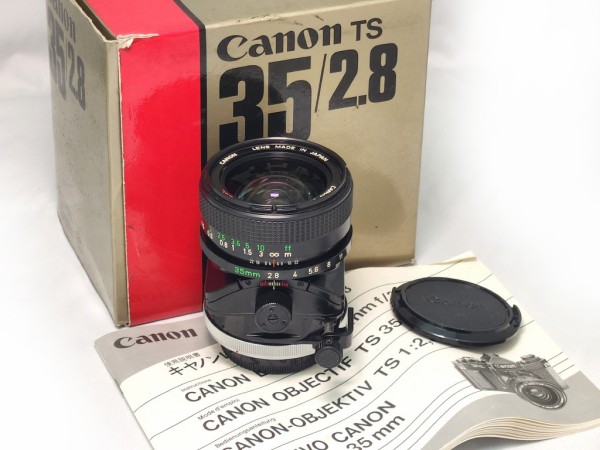 キヤノン FD TS 35mm F2.8 S.S.C. : オールドレンズのフォトベルゼ