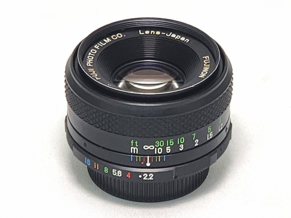 フジフイルム FUJINON 55mm F2.2 （M42マウント） : オールドレンズの
