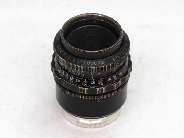 シュナイダー Xenon 25mm F1.4 （Cマウント） : オールドレンズの