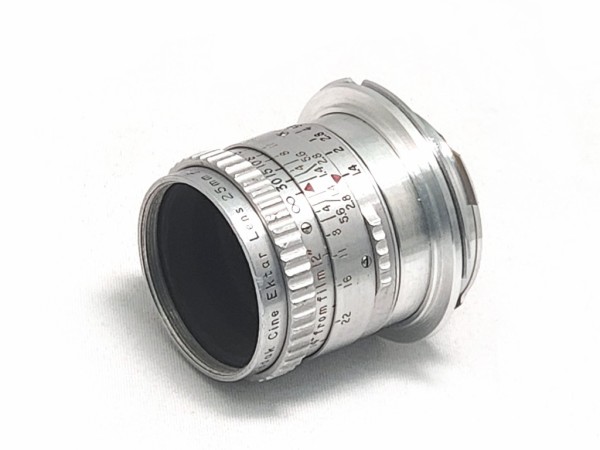 ★希少★ KODAK BALL 15420 コダック F4 M42改造レンズ コダック Cine Ektar 25mm F1.4 （Leica-Mマウント改造） : オールド
