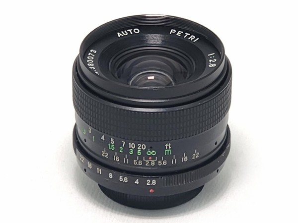 【美品】PETRI MC AUTO 28mm f2.8 m42マウント ペトリ AUTO 28mm F2.8 （M42マウント） : オールドレンズのフォトベルゼ