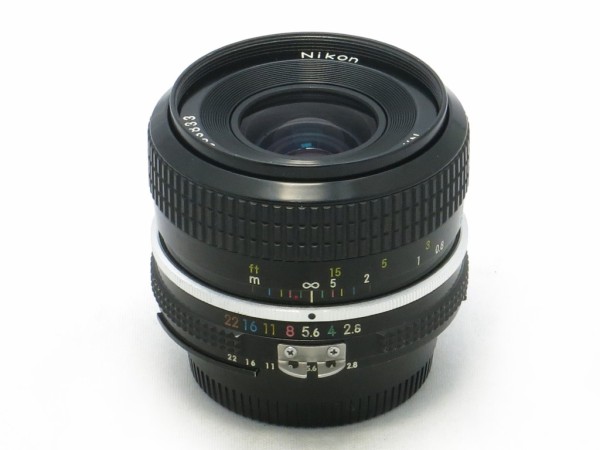 ニコン New Nikkor 35mm F2.8 （Ai改） : オールドレンズの