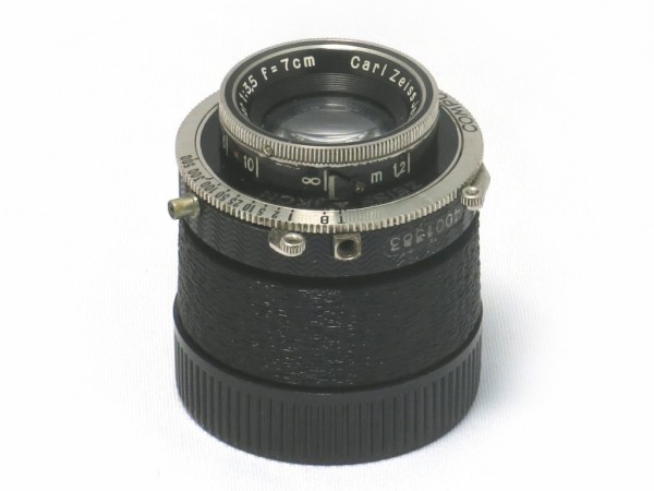 カールツァイスイエナ Tessar 70mm F3.5 （M42マウント改造