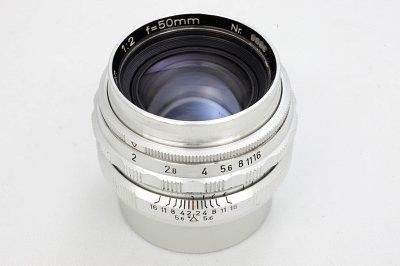 シュタインハイル イロカ キノン 50mmf1.9 美品 中古】(シュタインハイル) STEINHEIL オートキノン55/1.9(エキザクタ