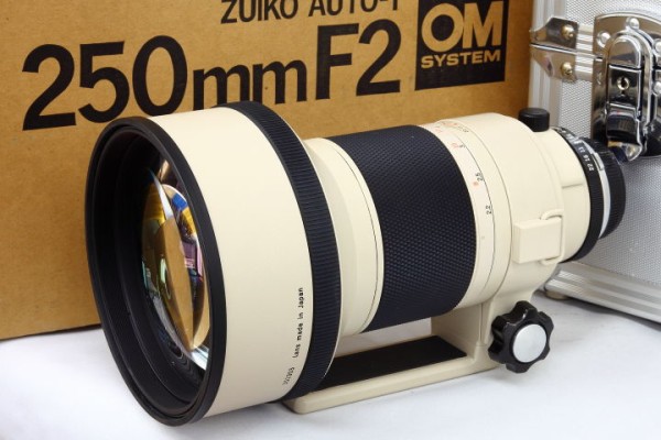 OLYMPUS OM ZUIKO 250mmF2 w/Box, Case : オールドレンズのフォトベルゼ