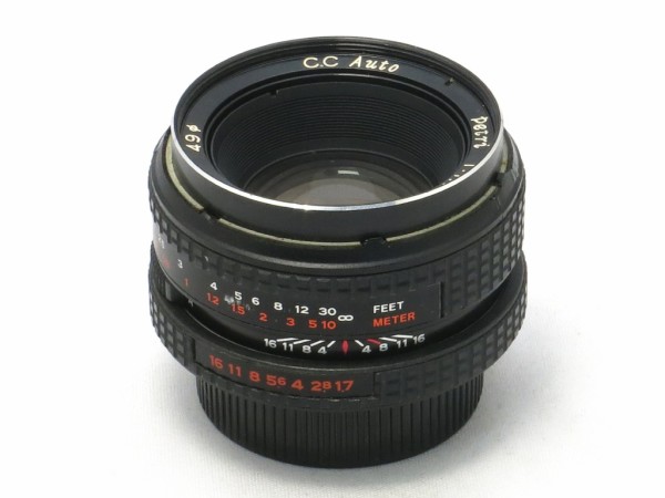 ペトリ C.C Auto 50mm F1.7 （M42マウント） : オールドレンズの