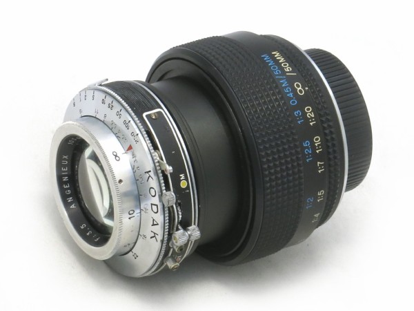 コダック ANGENIEUX ANASTIGMAT 100mm F3.5 （M42マウント改造